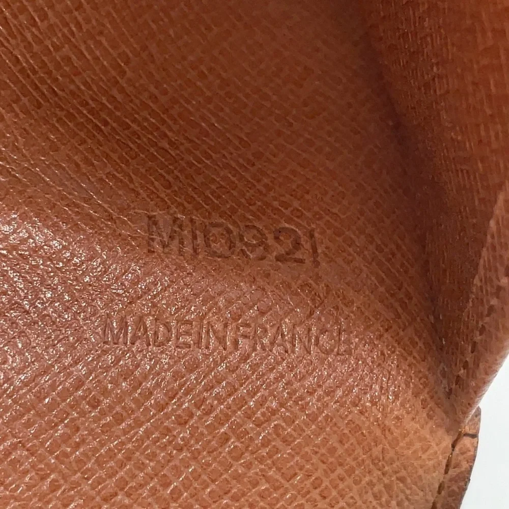 Auth Louis Vuitton Monogram Portefeuille International MI0921